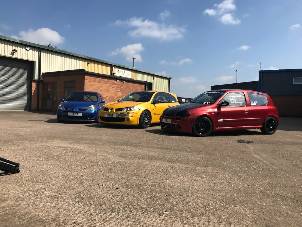Renault Sport models at SRS